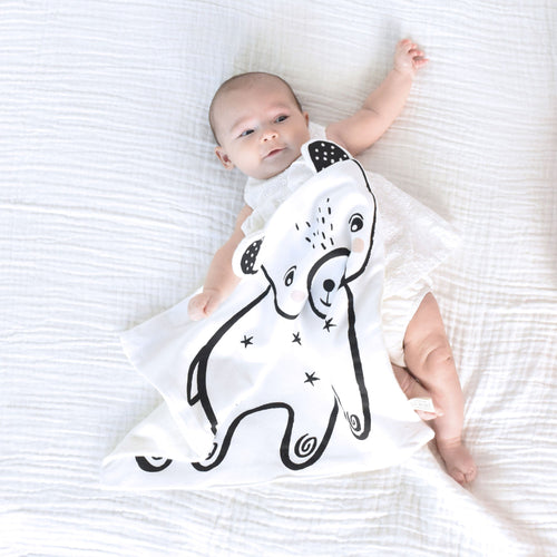Organic Snuggle Blanket - Bear - Cultr. by Created for Culture asianowned aapimarketplace asianownedkids asianownedkidsproducts asianownedbrands