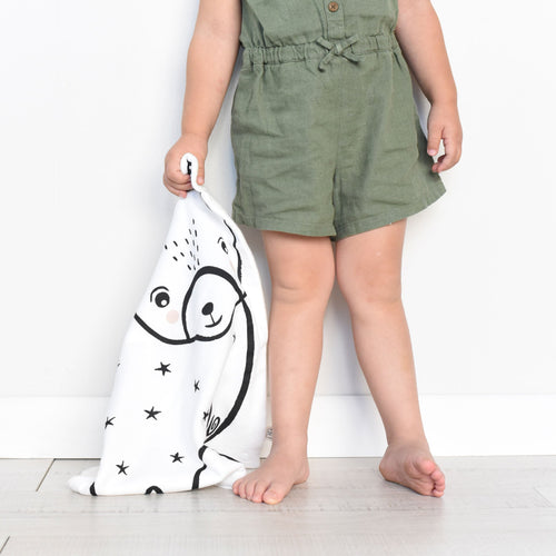 Organic Snuggle Blanket - Bear - Cultr. by Created for Culture asianowned aapimarketplace asianownedkids asianownedkidsproducts asianownedbrands
