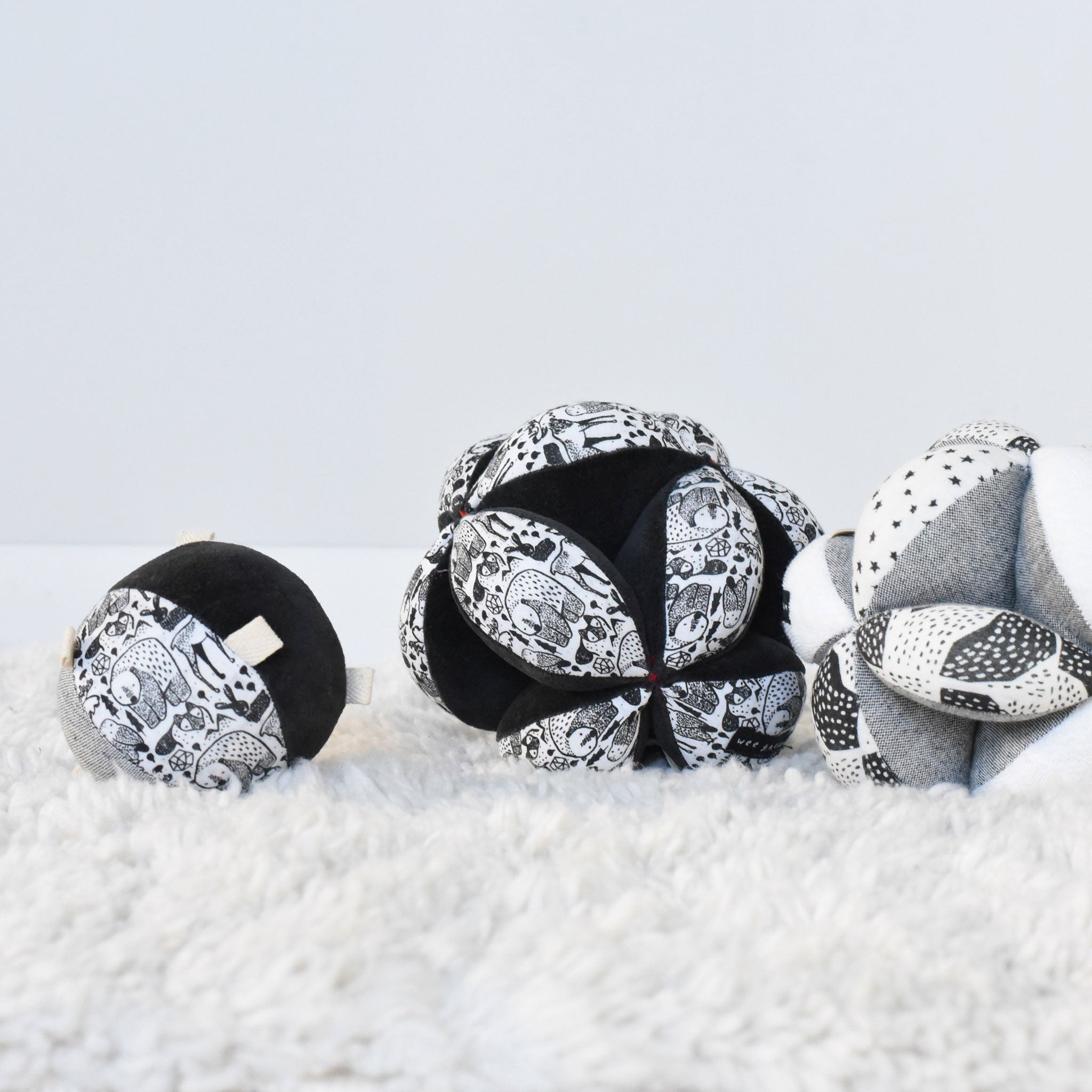 Taggy Ball with Rattle - Nordic - Cultr. by Created for Culture asianowned aapimarketplace asianownedkids asianownedkidsproducts asianownedbrands