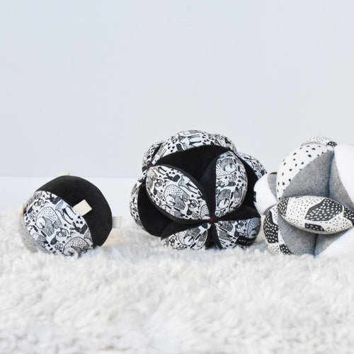 Taggy Ball with Rattle - Nordic - Cultr. by Created for Culture asianowned aapimarketplace asianownedkids asianownedkidsproducts asianownedbrands
