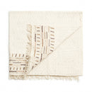 Unah Brown Fully Hand Embroidered Throw Handloom Organic Cotton Throw