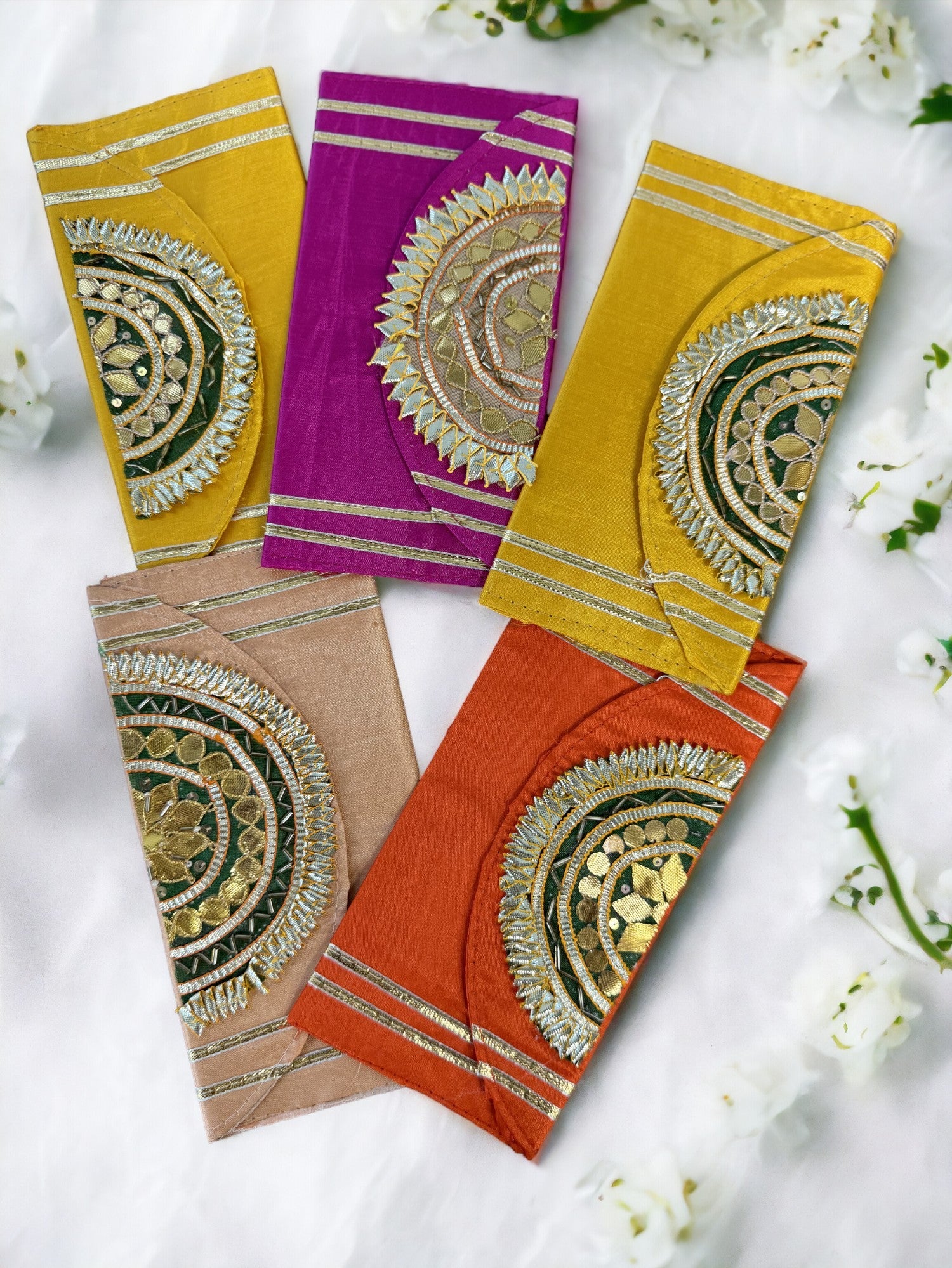 Gota Work Shagan Lifafa, Set of 5