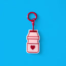Yogurt Drink Keychain & Bag Charm