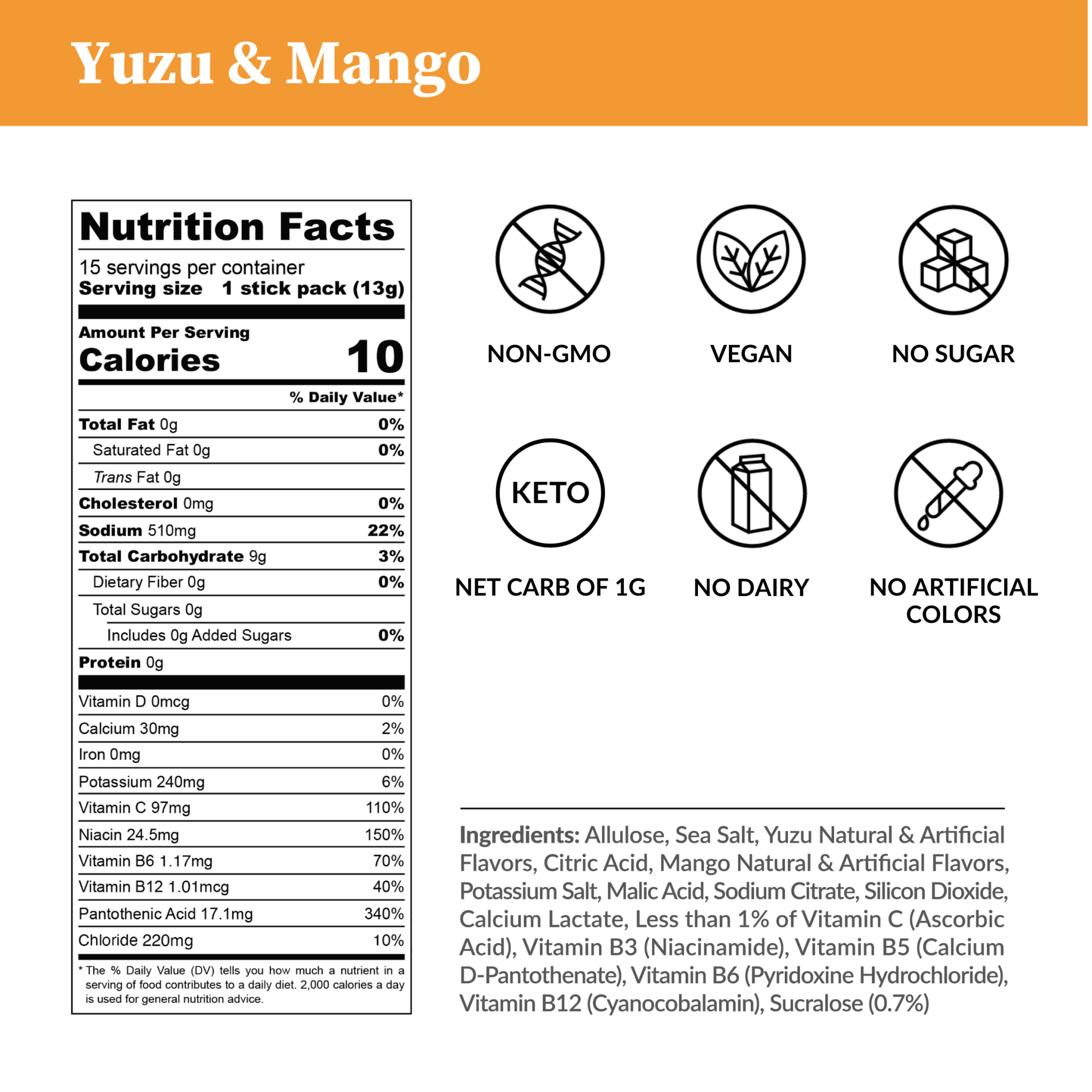 Yuzu & Mango Electrolytes - Zero Sugar - Cultr. by Created for Culture asianowned aapimarketplace asianownedkids asianownedkidsproducts asianownedbrands