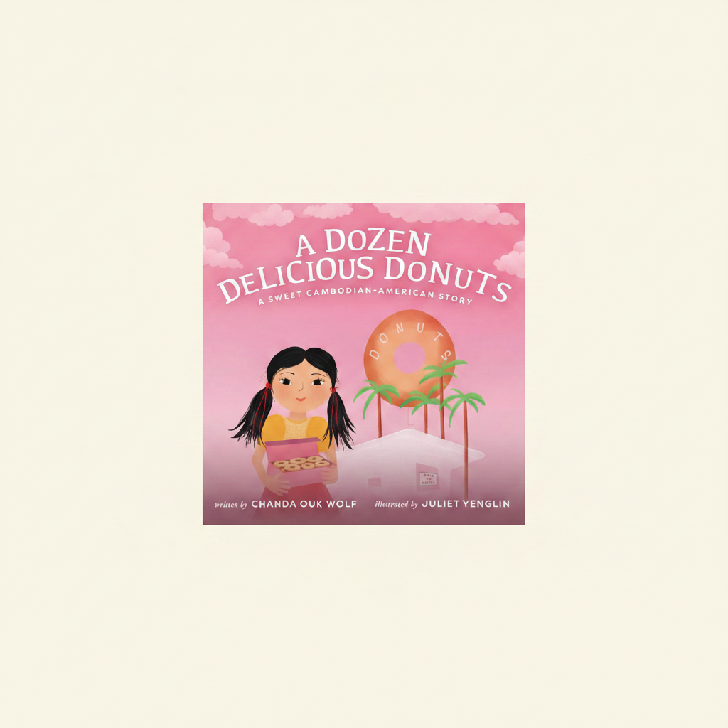 A Dozen Delicious Donuts: A Sweet Cambodian-American Story - Hardcover
