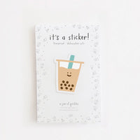 Boba Vinyl Sticker - Cultr. by Created for Culture asianowned aapimarketplace asianownedkids asianownedkidsproducts asianownedbrands