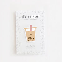 Boba Vinyl Sticker - Cultr. by Created for Culture asianowned aapimarketplace asianownedkids asianownedkidsproducts asianownedbrands