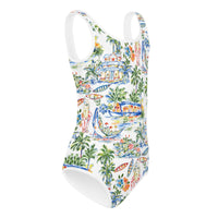 Girls One Piece Swimsuit - Cultr. by Created for Culture asianowned aapimarketplace asianownedkids asianownedkidsproducts asianownedbrands