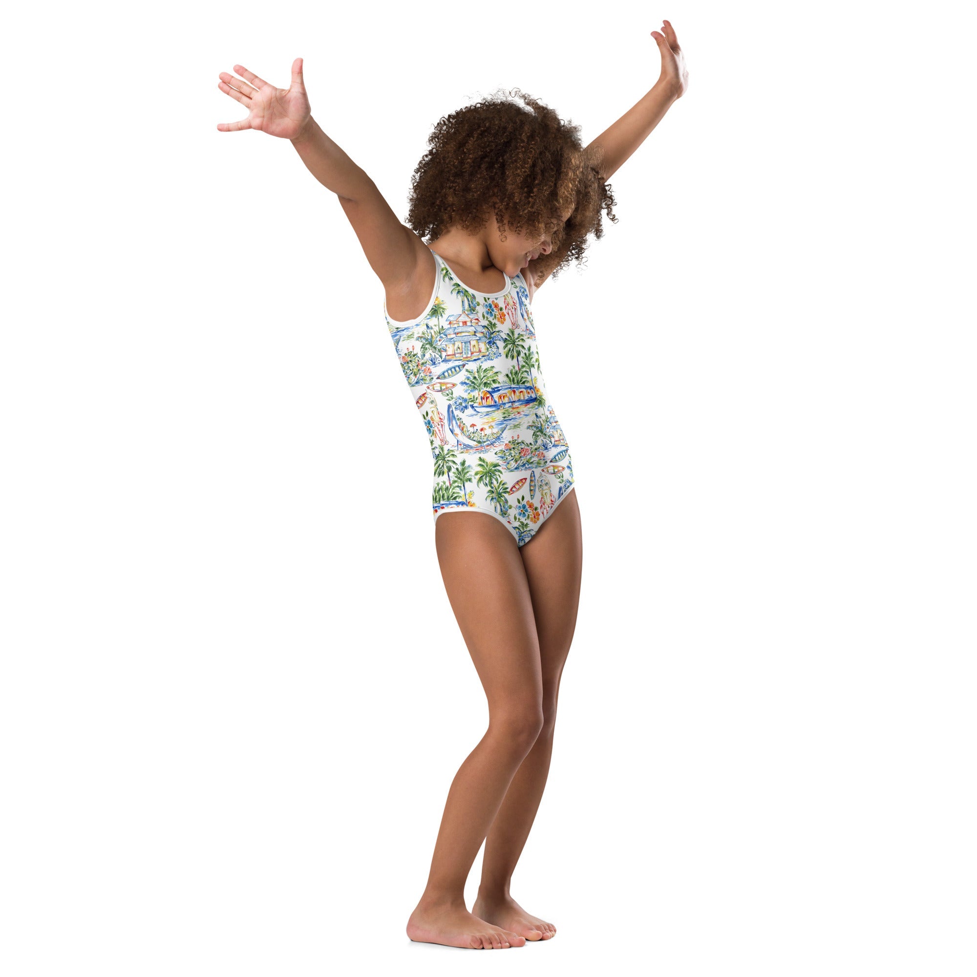 Girls One Piece Swimsuit - Cultr. by Created for Culture asianowned aapimarketplace asianownedkids asianownedkidsproducts asianownedbrands