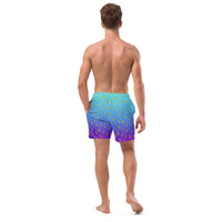 Peacock Henna Swim Trunks - Regal Design Meets All - Day Comfort - Cultr. by Created for Culture asianowned aapimarketplace asianownedkids asianownedkidsproducts asianownedbrands