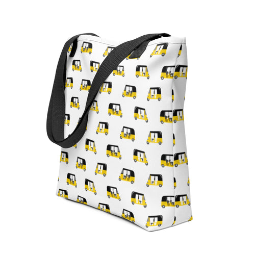 Classic Auto Tote Bag – A Whimsical Ride for Everyday Adventures - Cultr. by Created for Culture asianowned aapimarketplace asianownedkids asianownedkidsproducts asianownedbrands