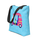 Pink Auto Tote Bag – A Bold Statement in Motion - Cultr. by Created for Culture asianowned aapimarketplace asianownedkids asianownedkidsproducts asianownedbrands