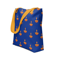 Blue Diya Tote bag - Cultr. by Created for Culture asianowned aapimarketplace asianownedkids asianownedkidsproducts asianownedbrands
