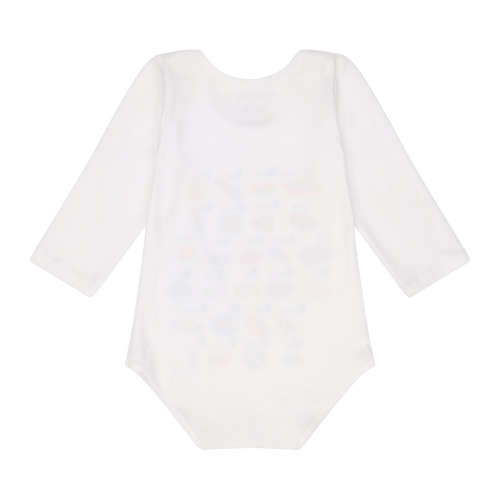 Alphabet Long Sleeve Baby Bodysuit | Multicultural Kids Wear