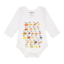 Alphabet Long Sleeve Baby Bodysuit | Multicultural Kids Wear