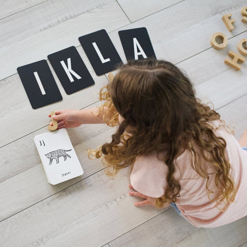 Jungle Alphabet Cards - Cultr. by Created for Culture asianowned aapimarketplace asianownedkids asianownedkidsproducts asianownedbrands