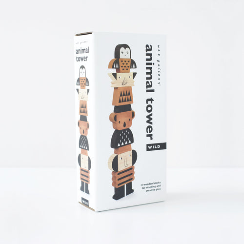 Animal Building Tower - Cultr. by Created for Culture asianowned aapimarketplace asianownedkids asianownedkidsproducts asianownedbrands