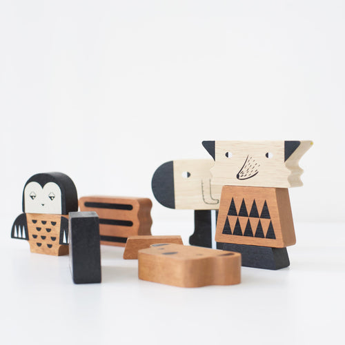 Animal Building Tower - Cultr. by Created for Culture asianowned aapimarketplace asianownedkids asianownedkidsproducts asianownedbrands