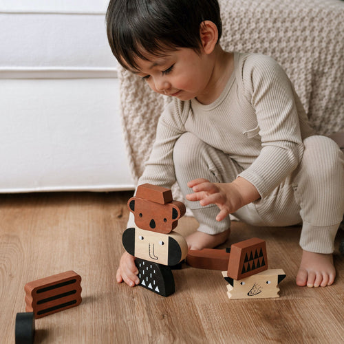 Animal Building Tower - Cultr. by Created for Culture asianowned aapimarketplace asianownedkids asianownedkidsproducts asianownedbrands