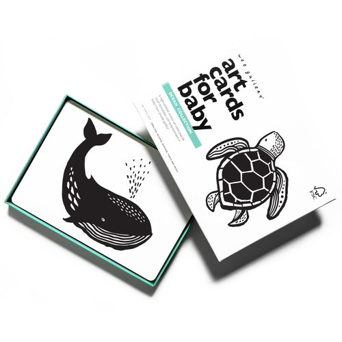 Art Cards for Baby - Ocean Collection - Cultr. by Created for Culture asianowned aapimarketplace asianownedkids asianownedkidsproducts asianownedbrands