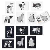 Art Cards for Baby - Baby Animals Collection - Cultr. by Created for Culture asianowned aapimarketplace asianownedkids asianownedkidsproducts asianownedbrands