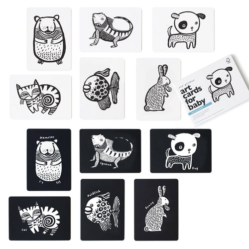 Art Cards for Baby - Pets Collection - Cultr. by Created for Culture asianowned aapimarketplace asianownedkids asianownedkidsproducts asianownedbrands