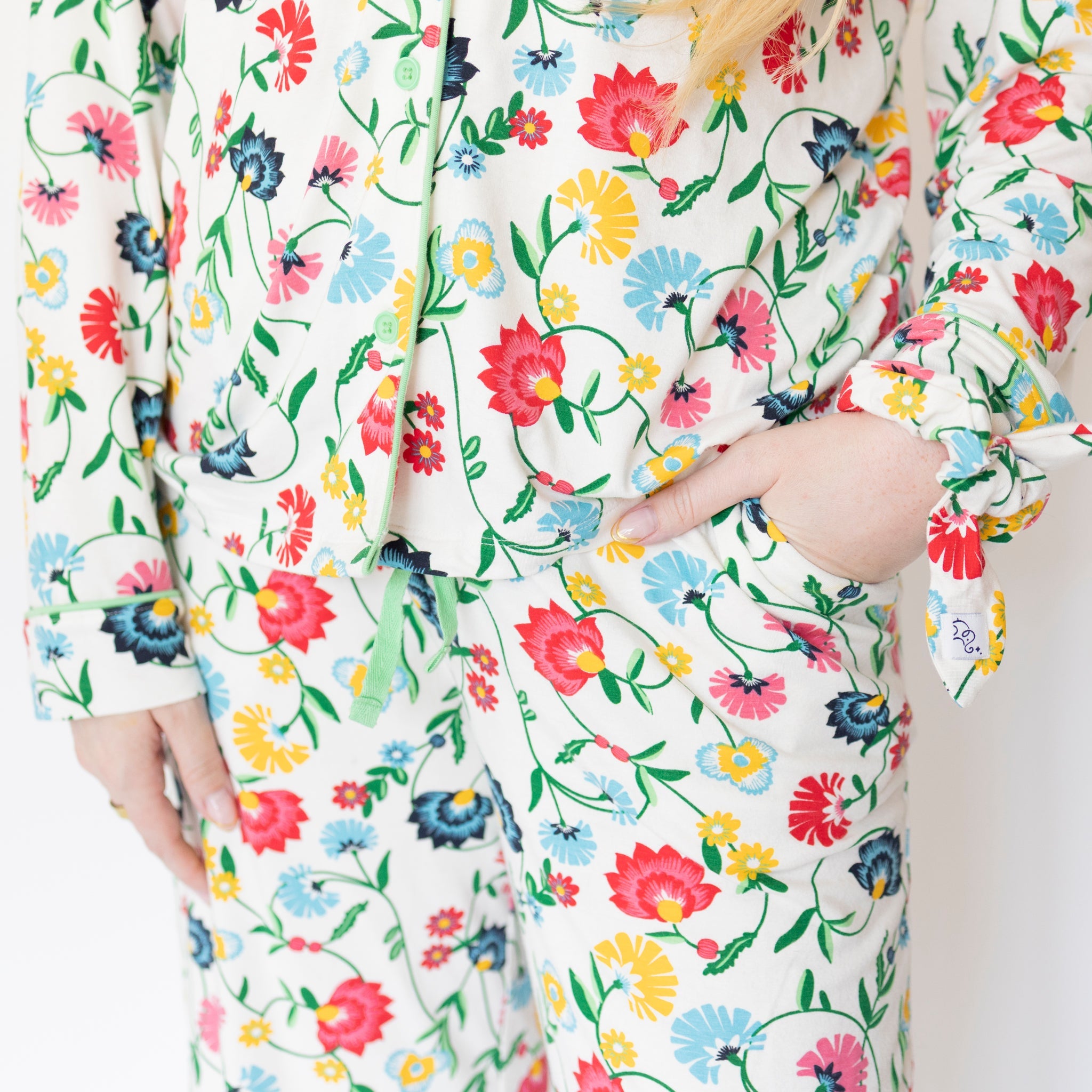 Zahra Adult Bamboo Pajama Set