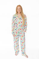 Zahra Adult Bamboo Pajama Set