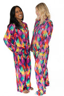Holi Hues Adult Bamboo Pajama Set