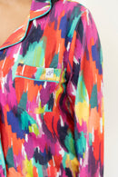 Holi Hues Adult Bamboo Pajama Set