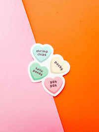 Asian Snacks Vinyl Sticker