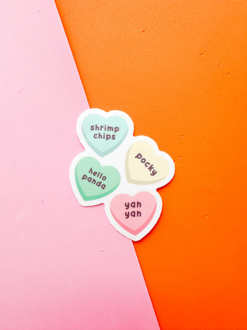 Asian Snacks Vinyl Sticker