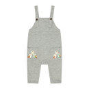 Elefante Baby Boy Overalls – Multicultural Print Cotton Overalls