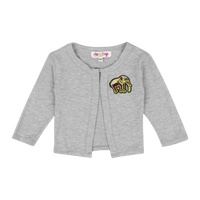 Baby Girl Elefante Cardigan – Multicultural Knit Cotton Sweater