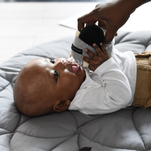 Taggy Ball with Rattle - Nordic - Cultr. by Created for Culture asianowned aapimarketplace asianownedkids asianownedkidsproducts asianownedbrands