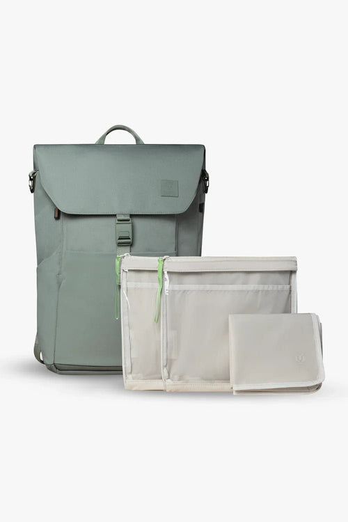 Everyday Diaper Backpack & Changing Wallet Bundle / Outdoorsy Sage - Cultr. by Created for Culture asianowned aapimarketplace asianownedkids asianownedkidsproducts asianownedbrands
