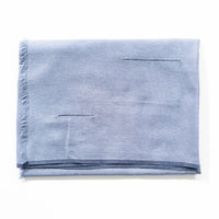 Clay Mist Handwoven Hand Knotted Soft Cotton Scarf In Neutral Color