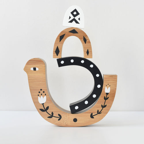 Bamboo Nesting Bird - Cultr. by Created for Culture asianowned aapimarketplace asianownedkids asianownedkidsproducts asianownedbrands