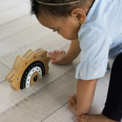 Bamboo Nesting Hedgehog - Cultr. by Created for Culture asianowned aapimarketplace asianownedkids asianownedkidsproducts asianownedbrands