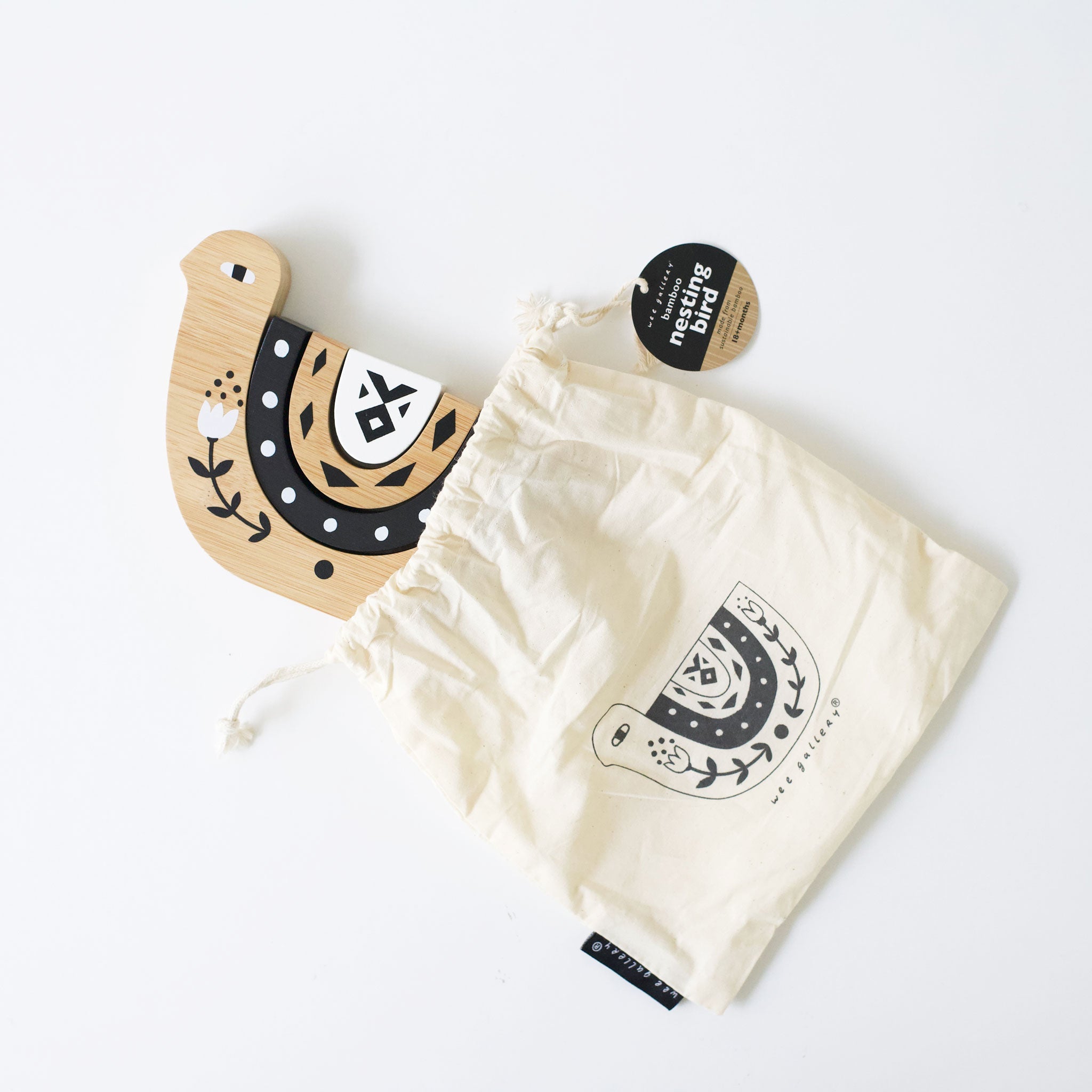 Bamboo Nesting Bird - Cultr. by Created for Culture asianowned aapimarketplace asianownedkids asianownedkidsproducts asianownedbrands