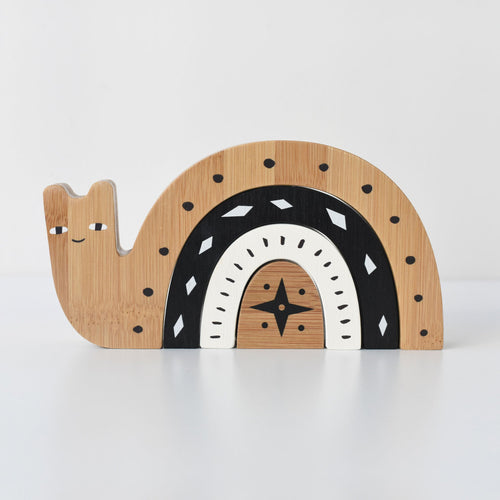 Bamboo Nesting Snail - Cultr. by Created for Culture asianowned aapimarketplace asianownedkids asianownedkidsproducts asianownedbrands