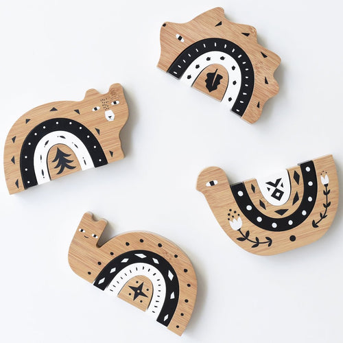 Bamboo Nesting Snail - Cultr. by Created for Culture asianowned aapimarketplace asianownedkids asianownedkidsproducts asianownedbrands