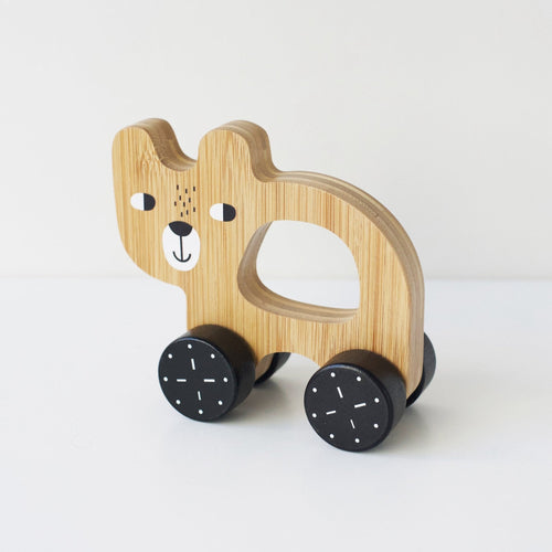 Bear Push Toy - Cultr. by Created for Culture asianowned aapimarketplace asianownedkids asianownedkidsproducts asianownedbrands