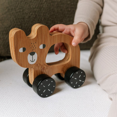 Bear Push Toy - Cultr. by Created for Culture asianowned aapimarketplace asianownedkids asianownedkidsproducts asianownedbrands
