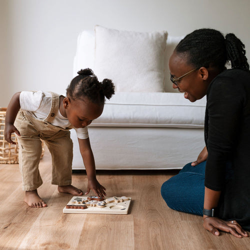 Wooden Tray Puzzle - Bugs - Cultr. by Created for Culture asianowned aapimarketplace asianownedkids asianownedkidsproducts asianownedbrands