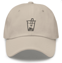 Boba Kids Embroidered Baseball Cap - Cultr. by Created for Culture asianowned aapimarketplace asianownedkids asianownedkidsproducts asianownedbrands