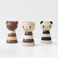 Wood Stacker - Cat - Cultr. by Created for Culture asianowned aapimarketplace asianownedkids asianownedkidsproducts asianownedbrands