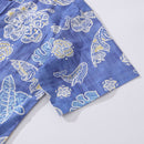 Men's Hawaiian Shirt Native Hawaiian Plants Cotton Button-down Short Sleeve Aloha Shirt
