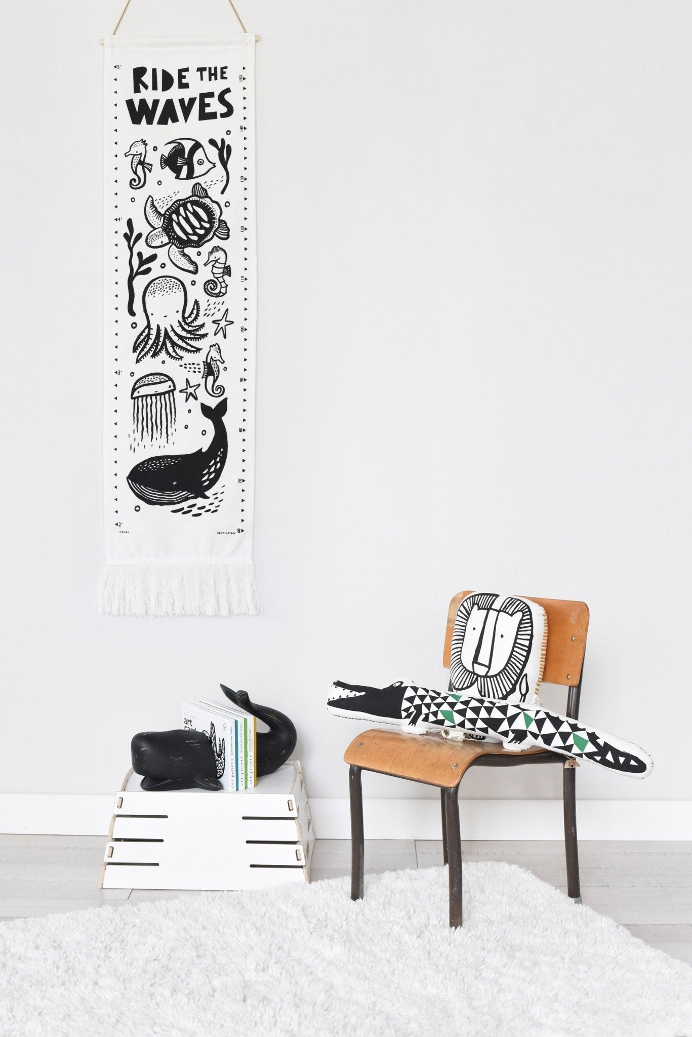 Canvas Growth Chart - Ocean - Cultr. by Created for Culture asianowned aapimarketplace asianownedkids asianownedkidsproducts asianownedbrands