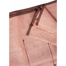 Clay Mist Handwoven Hand Knotted Soft Cotton Scarf In Neutral Color